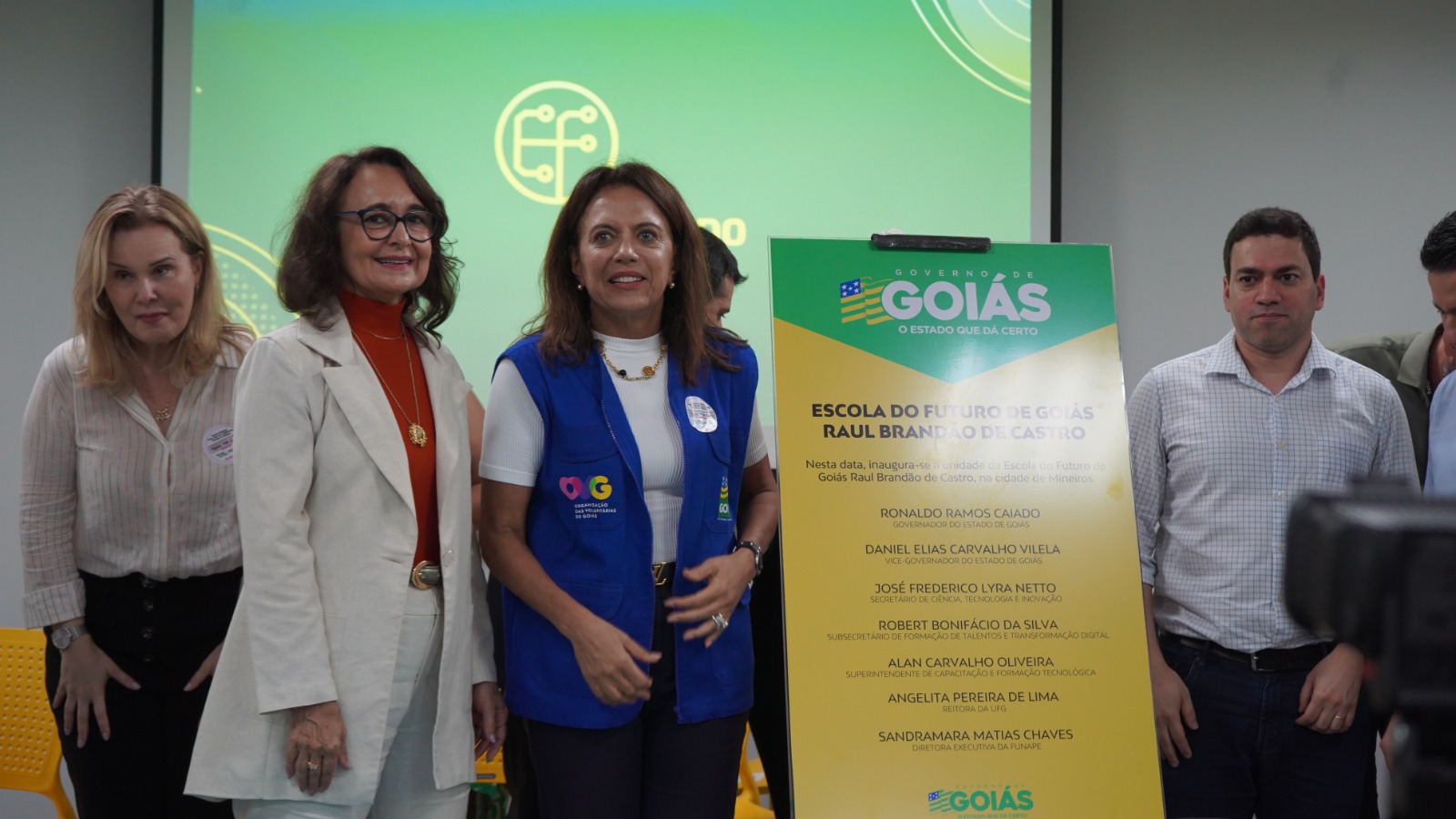 Inauguração da Escola do Futuro Raul Brandão em Mineiros impulsiona a formação profissional em Goiás